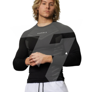 Playera YoungLA 833- Superhero Compression Longsleeves