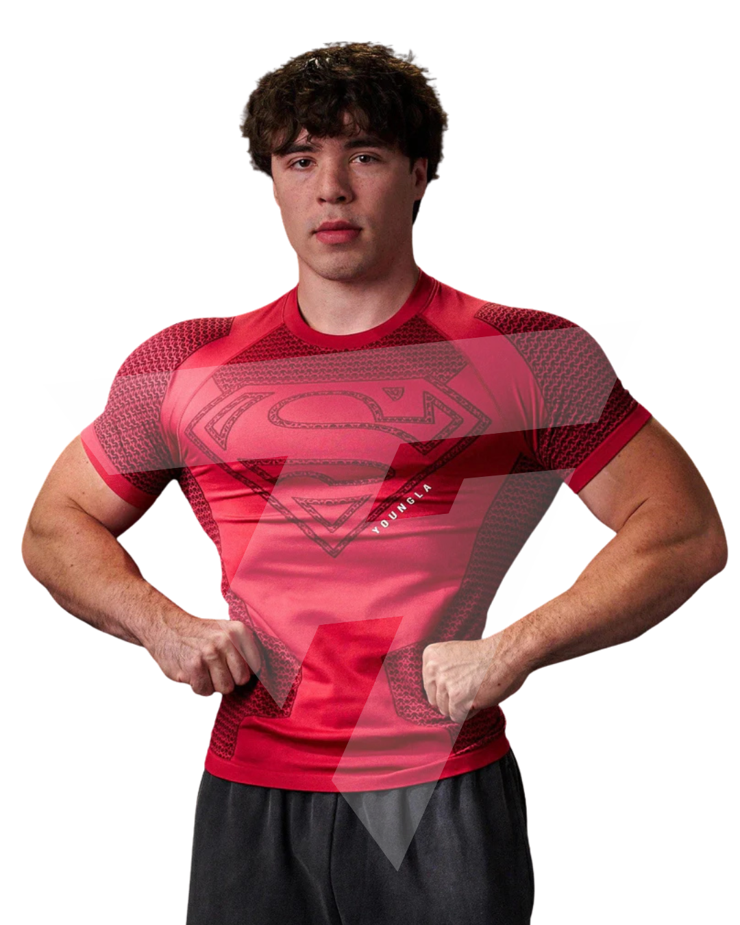 4117 - Superman Compression Tees