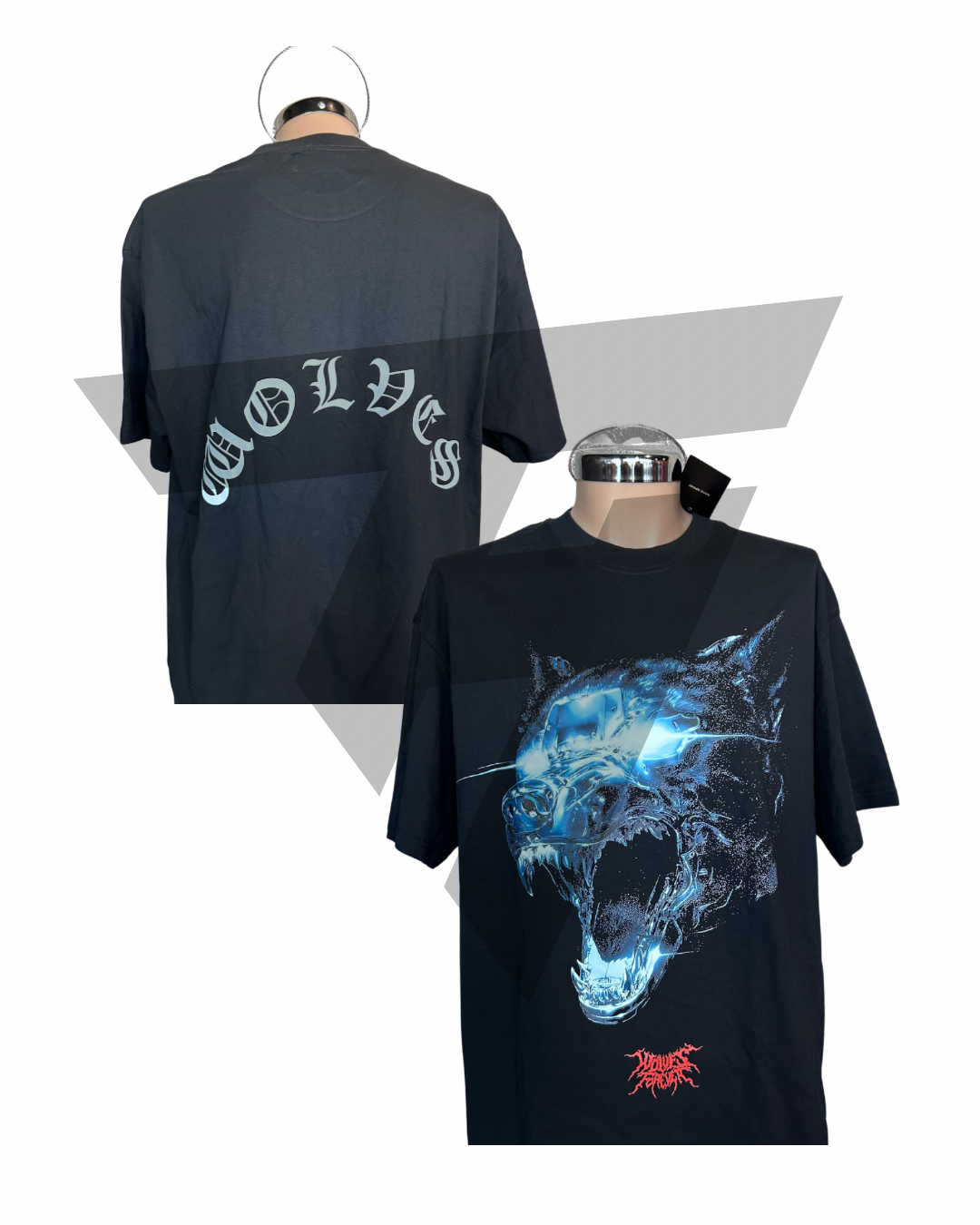 Playeras Darc Sport Wolves "Premium" Oversized