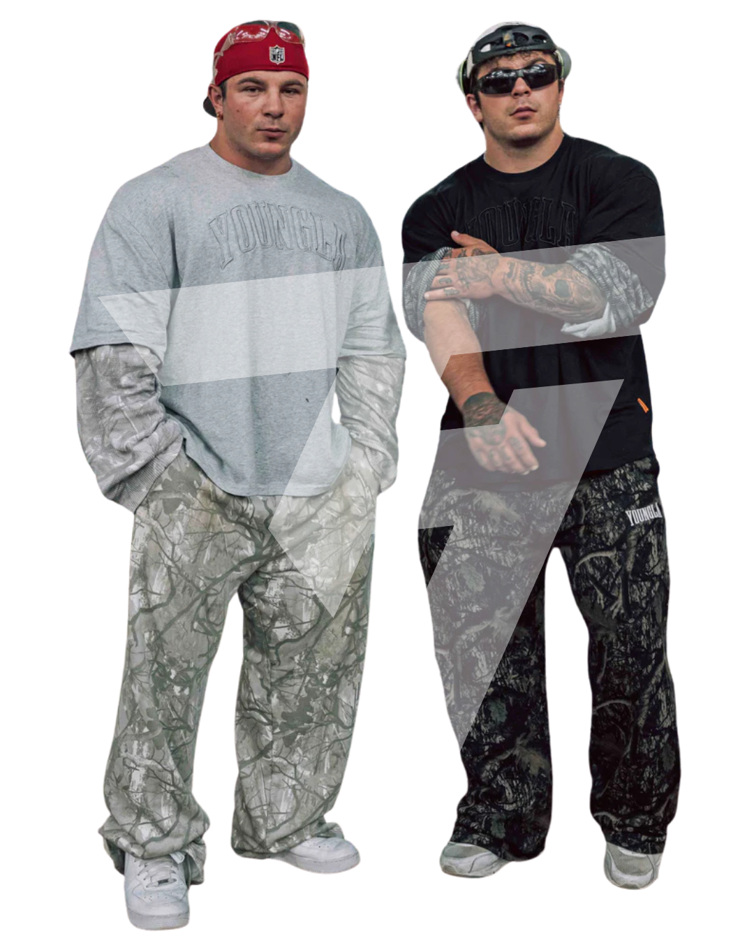 Tree Camo Baggy Sweats YoungLA