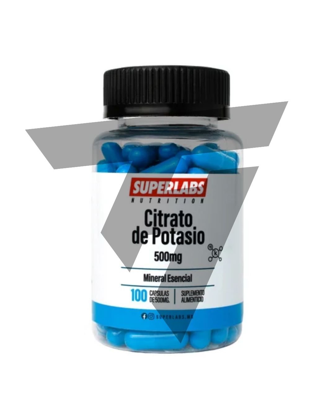Citrato de Potasio 100 caps