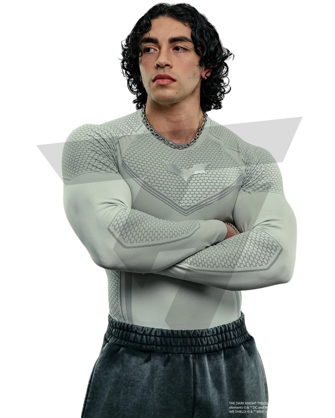 Playera Batman Compression Longsleeves YoungLa